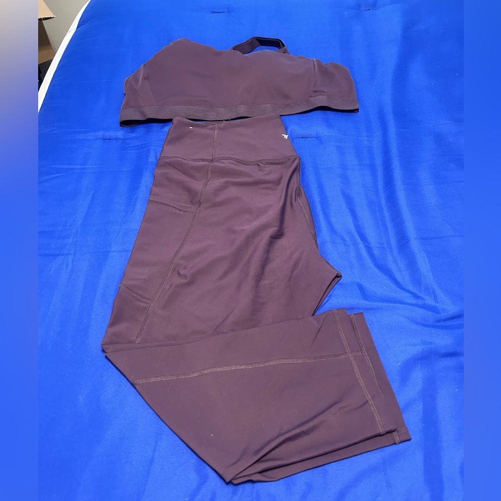 Old Navy Purple Leggings Jumpsuit Classic Design
